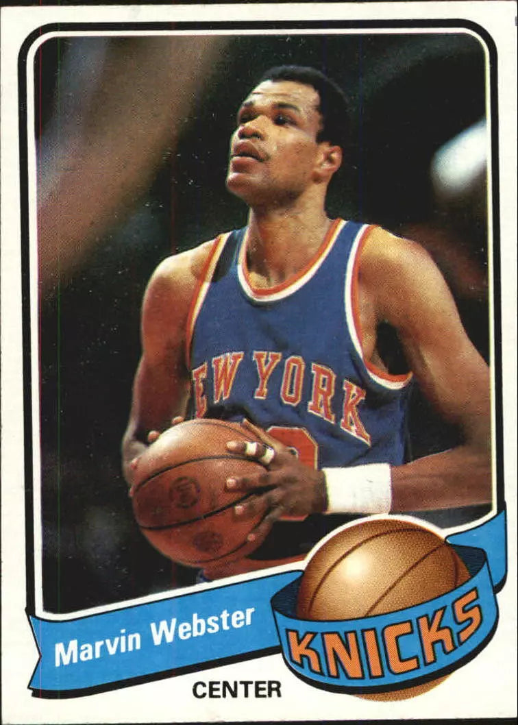 1979-80 Topps New York Knicks Basketball Card #88 Marvin Webster - BigGreenBear.com Action Figure 0.58 USD Big Green Bear