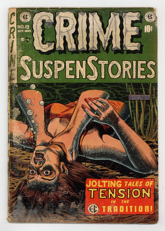 Crime Suspenstories #19 FR 1.0 1953 -  BigGreenBear.com Comic 269.00 USD Big Green Bear