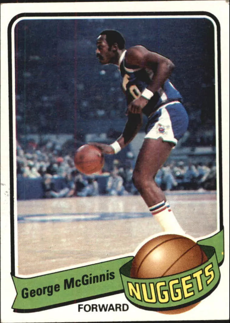 1979-80 Topps Denver Nuggets Basketball Card #125 George McGinnis - BigGreenBear.com Basketball cards 0.69 USD Big Green Bear