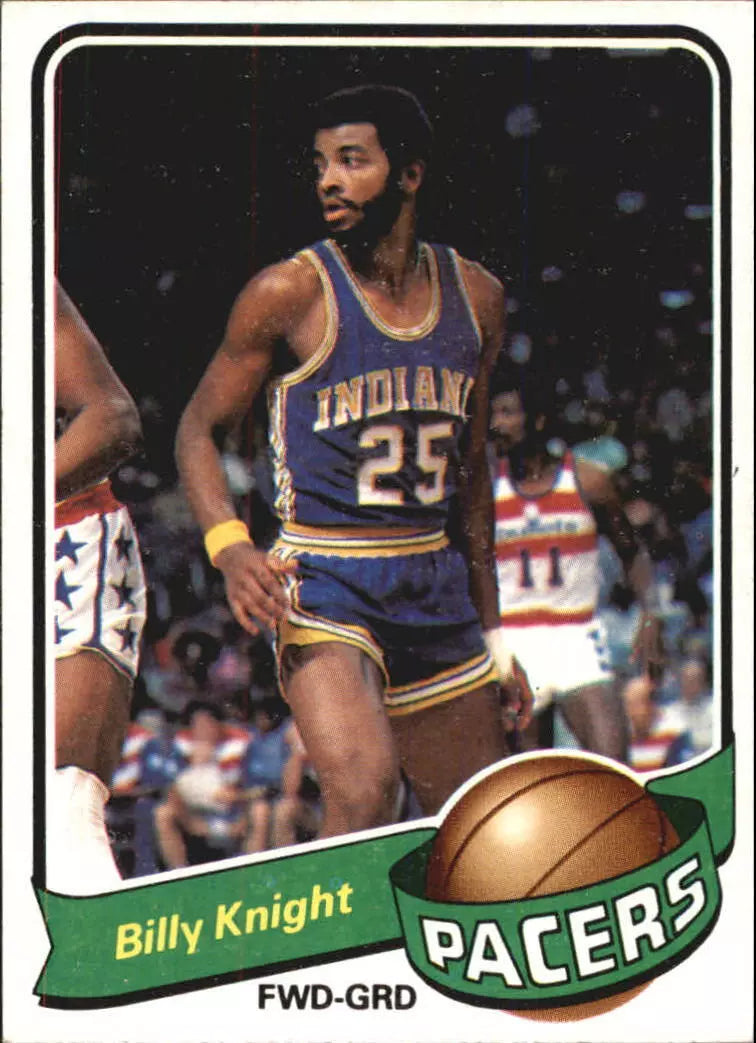 1979-80 Topps Indiana Pacers Basketball Card #51 Billy Knight