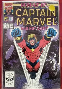 1990 Marvel Comics What If #14 Captain Marvel Had Not Died -  BigGreenBear.com Comic 13.99 USD Big Green Bear