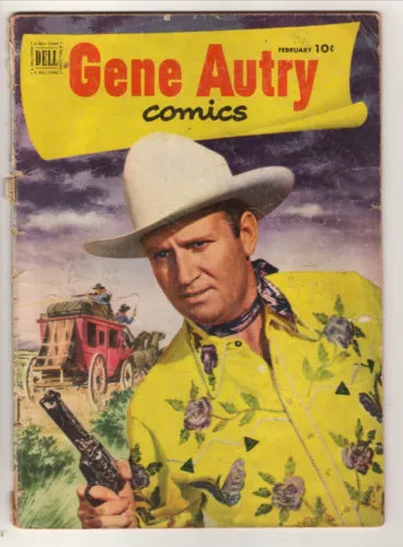 Gene Autry Comics #60-Double Trouble--1952 Dell Comic -  BigGreenBear.com Comic 16.50 USD Big Green Bear