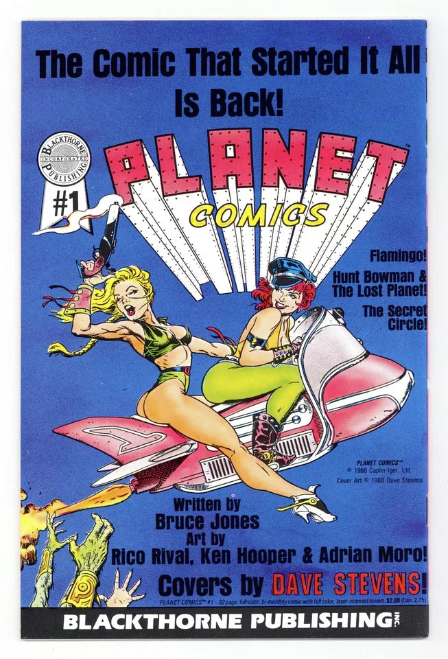 Jungle Comics #1 Blackthorne 1988 - BigGreenBear.com Comic 198.00 USD Big Green Bear