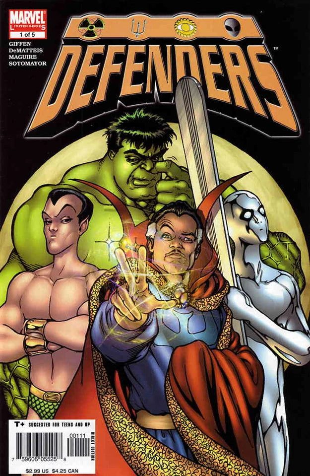 Defenders (3rd Series) #1 VF; Marvel | DeMatteis Giffen Maguire -  BigGreenBear.com Comic 8.95 USD Big Green Bear