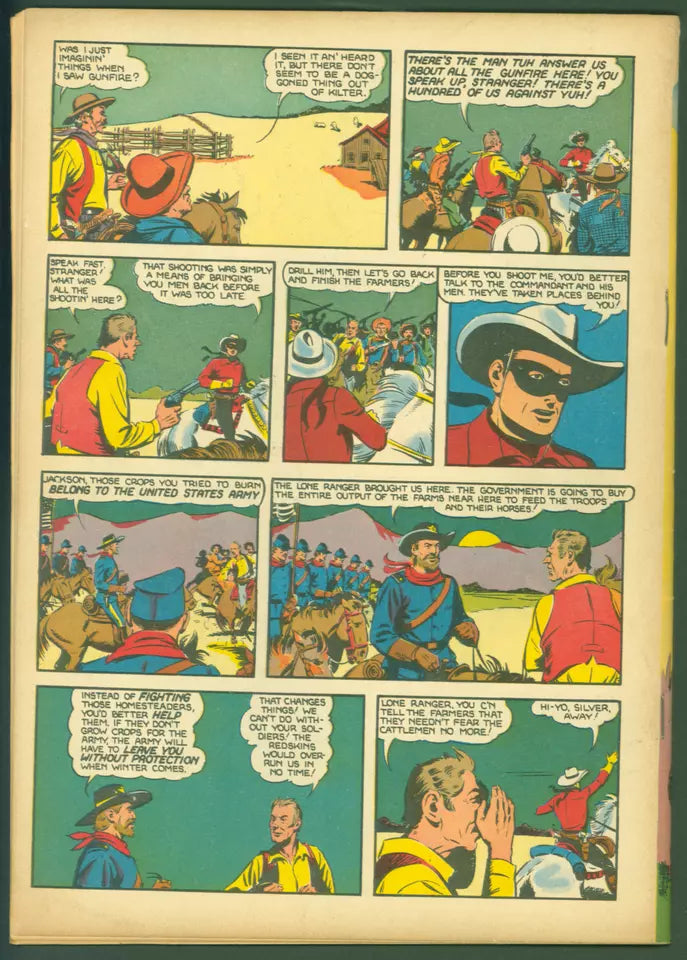 1948 The Lone Ranger #1 VG+ Golden Age Dell Comic