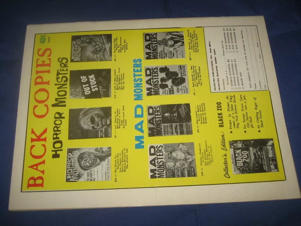1964 MAD MONSTERS #9: Magazine