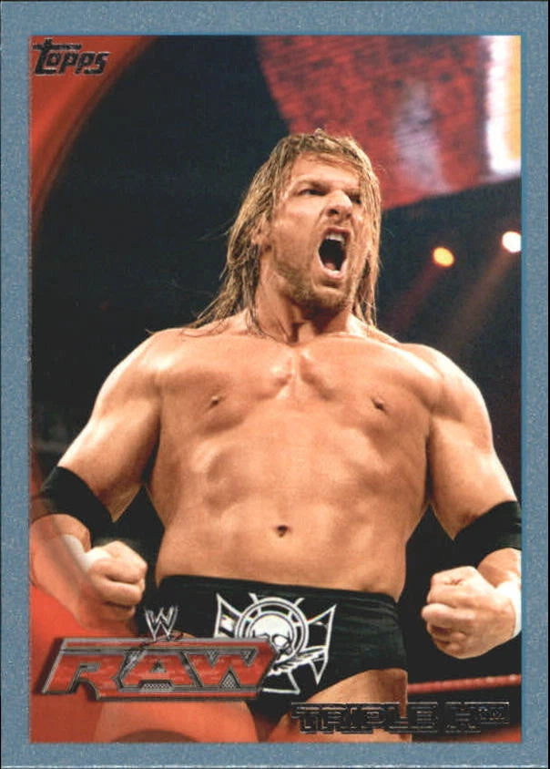 2010 Topps WWE Blue #43 Triple H /2010 - BigGreenBear.com WWE 0.55 USD Big Green Bear