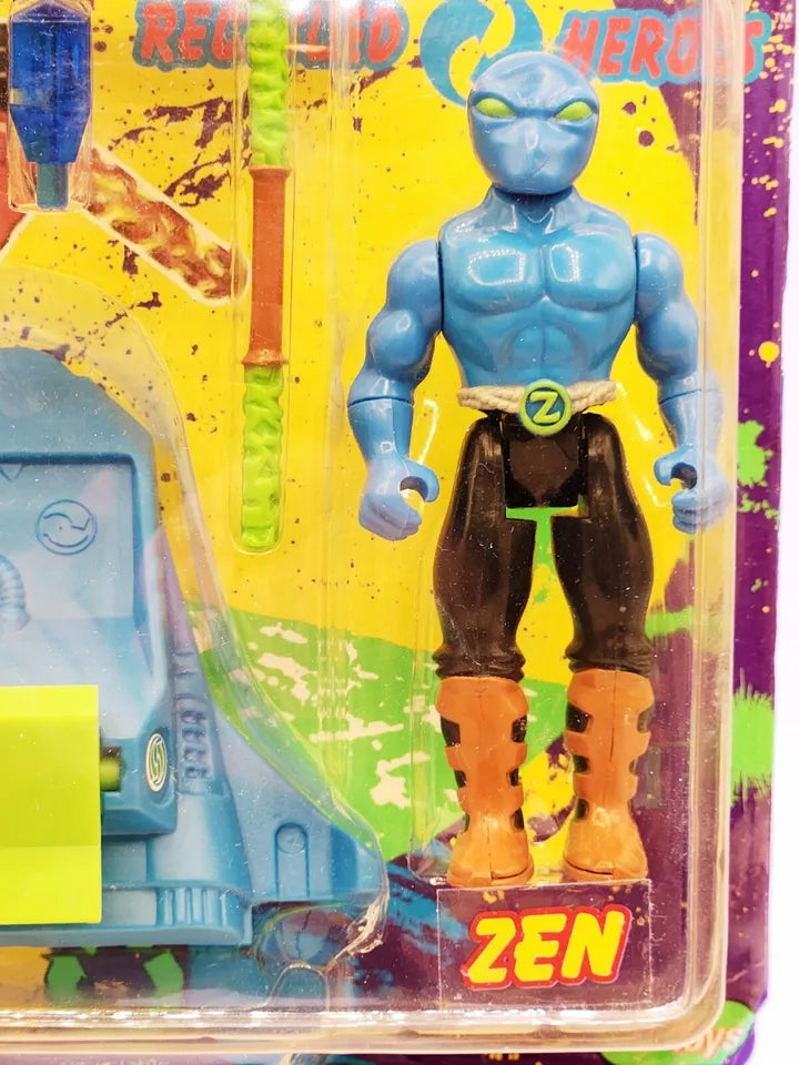 1991 Intergalactic Ninja ZEN Action Figure w/Comic Book Sealed