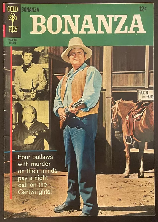 Bonanza #21 Gold Key 1966 -  BigGreenBear.com Comic 59.95 USD Big Green Bear