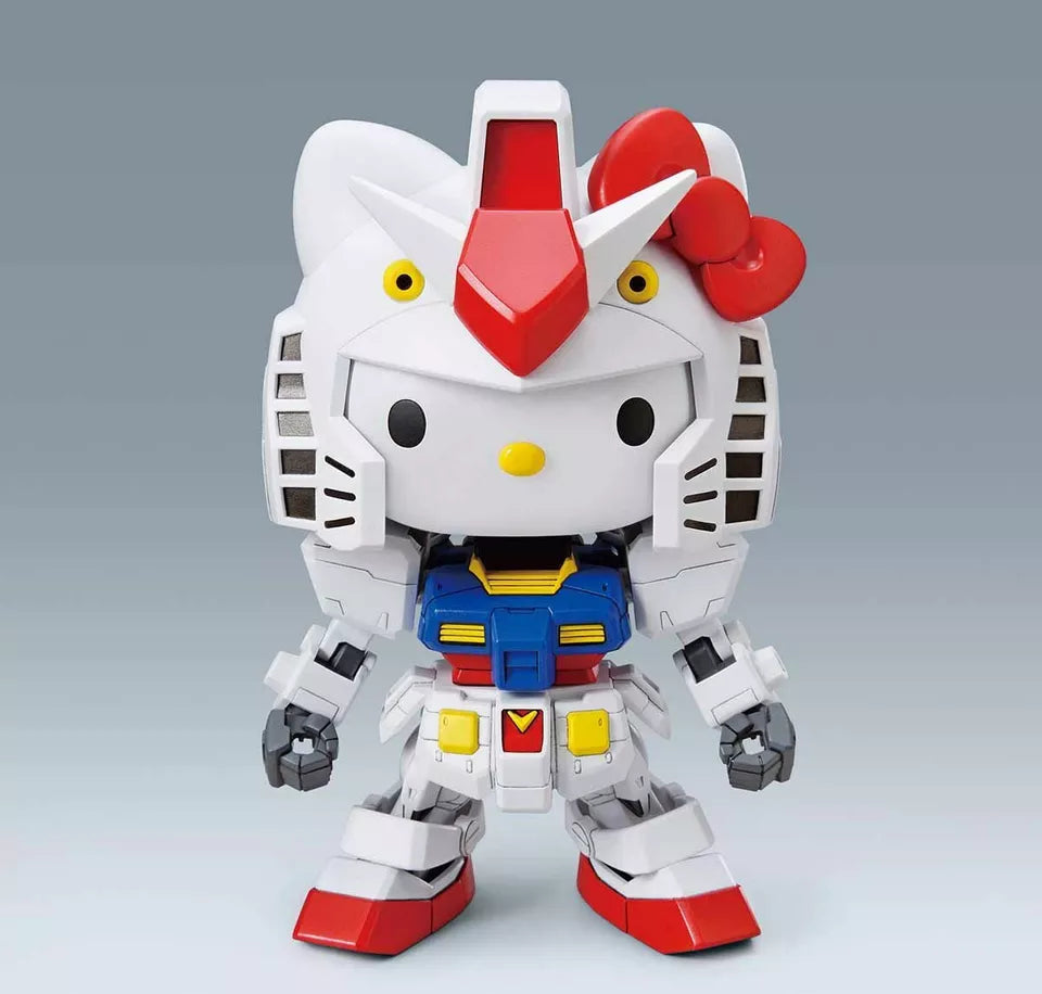 RX-78-2 Hellos Kittys SD SDCS EX Assembly 1/144MG Model