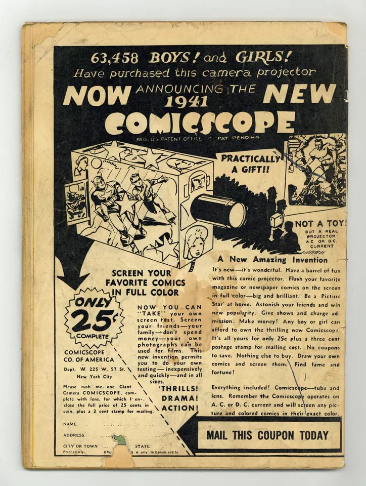 Super Mystery Comics Vol. 2 #2 FR/GD 1.5 1941