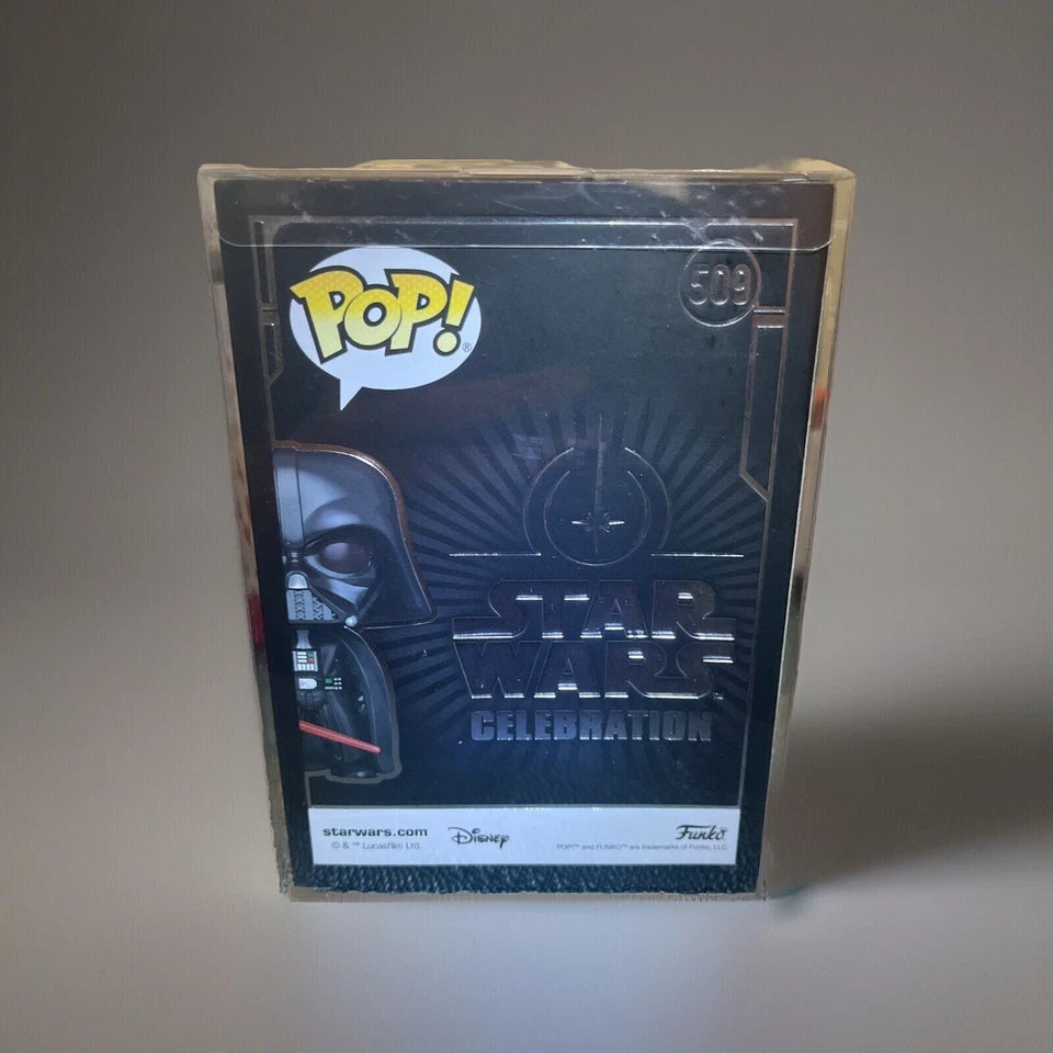 Funko Pop Star Wars 509 Darth Vader 2022 Galactic Convention Exclusive Edition