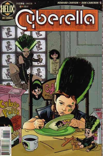 1997 Cyberella #6 VF/NM; DC | Helix Howard Chaykin - BigGreenBear.com Comic 7.99 USD Big Green Bear