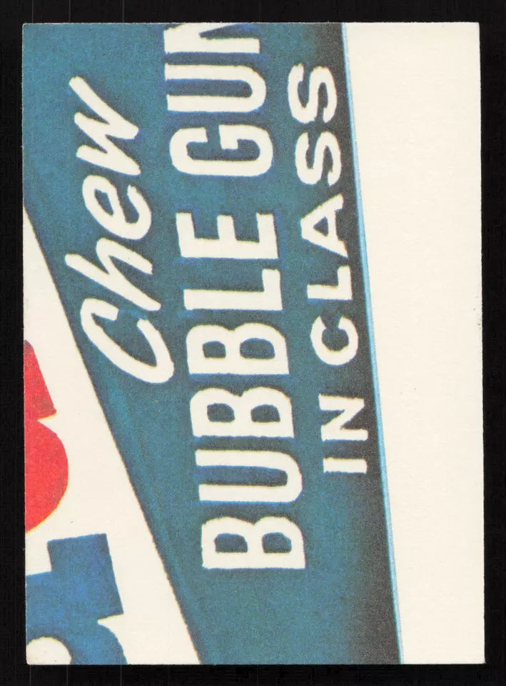 1979 Topps Wacky Packages #6 Hostage Cupcakes Card