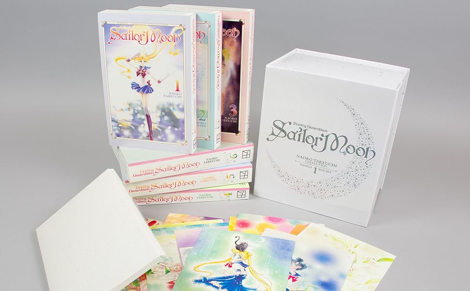 Sailor Moon Manga Box Set Vol.1-6 (Naoko Takeuchi Collection)
