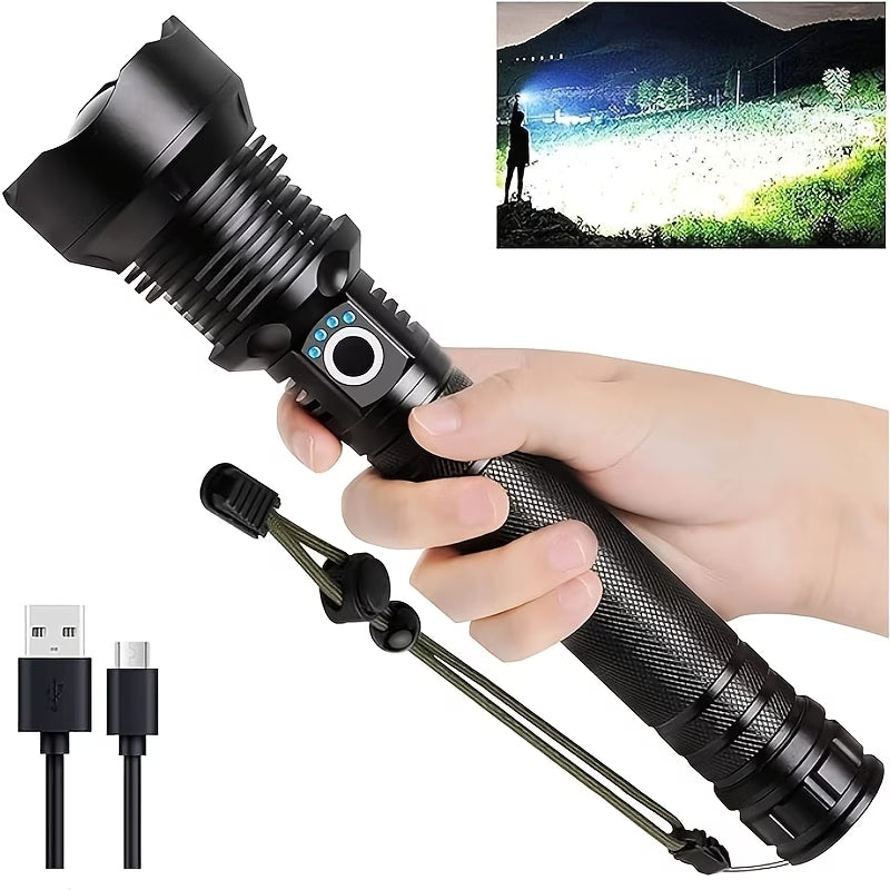 4000LM Rechargeable Tactical Flashlight