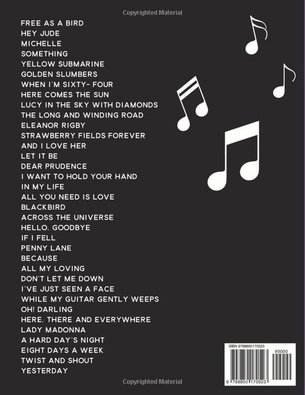 Easy Beatles Piano Book: 35 Songs You Should Play on the Piano -  BigGreenBear.com Book 14.99 USD Big Green Bear