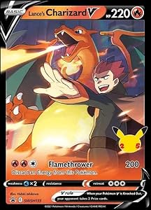 2021 Lance's Charizard SWSH133 - Black Star Promo - Pokemon Celebration Card - Holo Foil