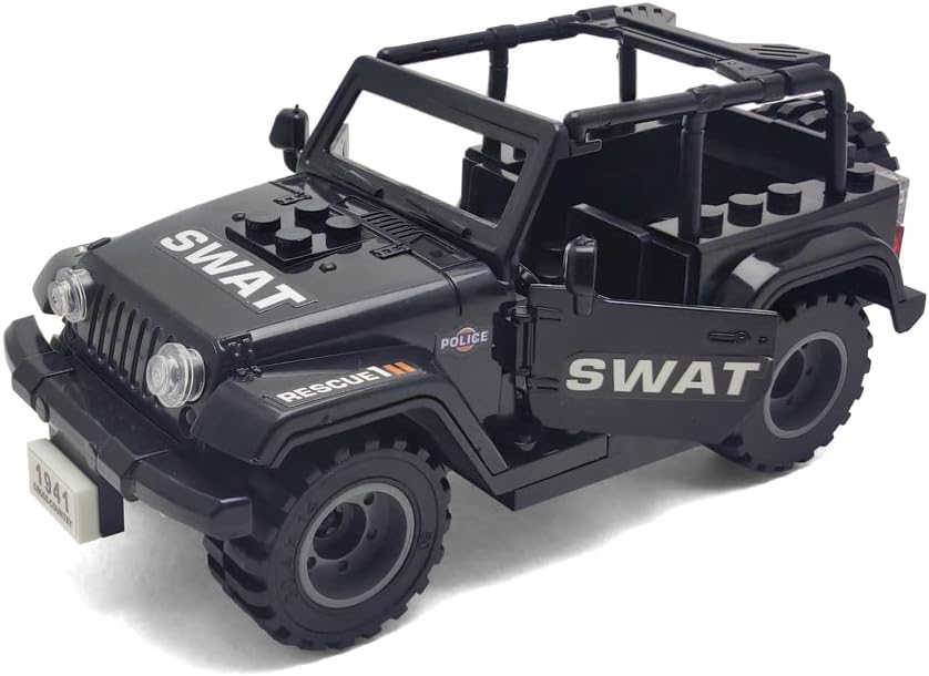 SWAT Military Police Building Block Set  (22 PCS) with Weapons and Accessories -  BigGreenBear.com Building Toys 45.00 USD Big Green Bear