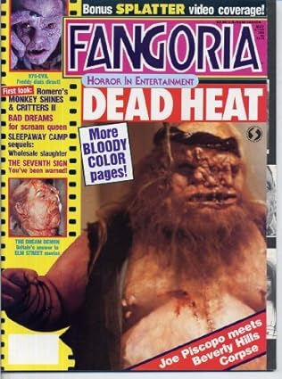 Fangoria Magazine #73 Dead Heat, Brain Damage poster, 976 Evil, Dream Demon -  BigGreenBear.com Magazine 15.99 USD Big Green Bear