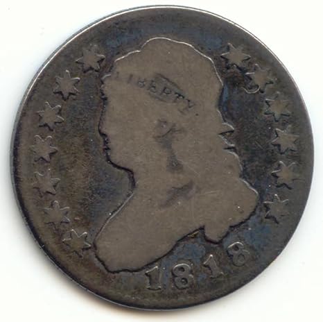 1818 Capped Bust Quarter Very Good