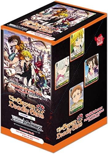 Weiss Schwarz The Seven Deadly Sins Booster Box, (20 Packs)