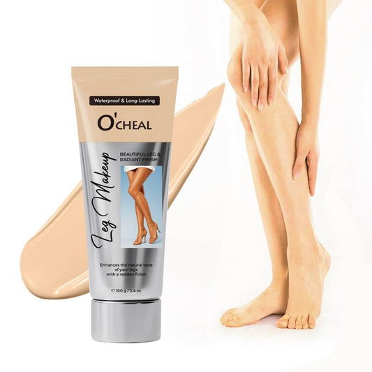 Waterproof Leg Makeup Cream, Suitable All Skin Tones Nature