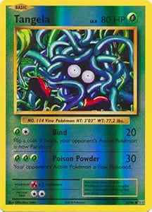 2016 Pokemon - Tangela (8/108) - XY Evolutions - Reverse Holo