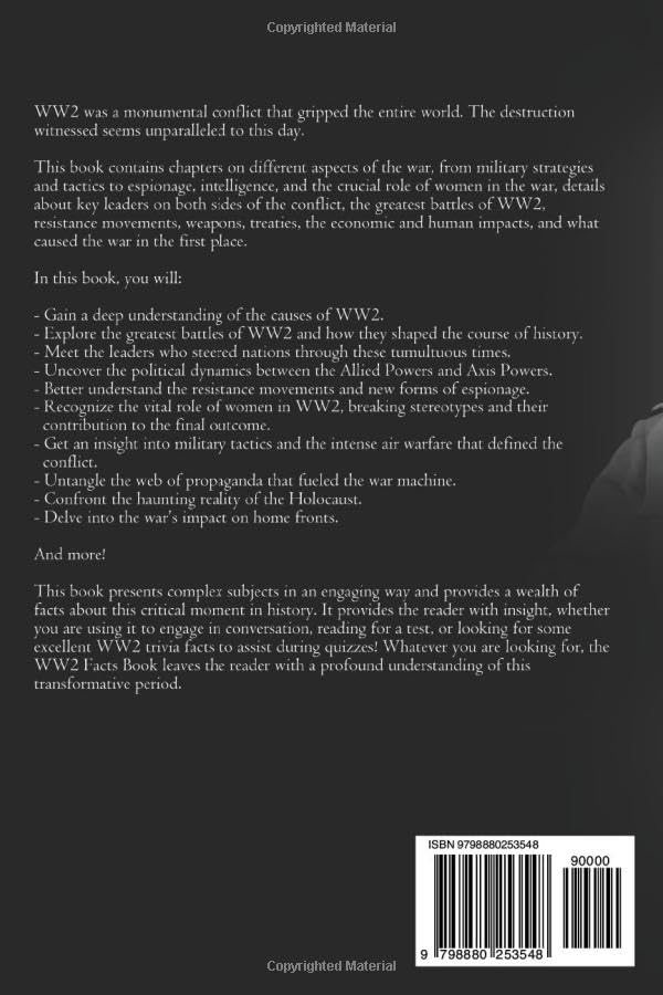 World War 2 Facts Book: by Charles Nilsen -  BigGreenBear.com Book 12.33 USD Big Green Bear