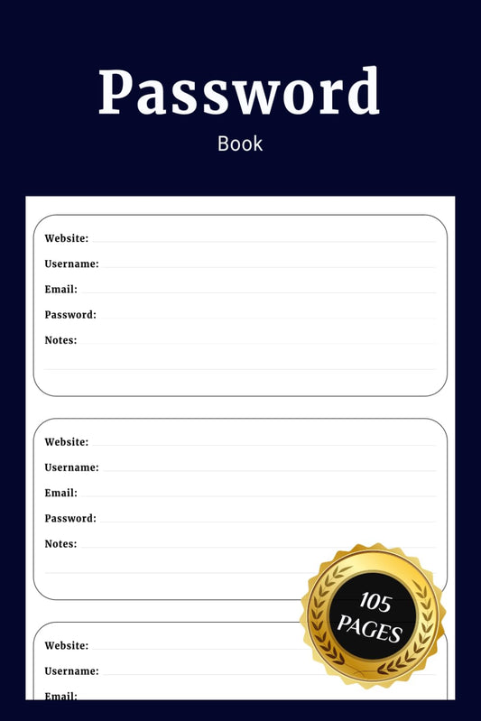Password Book: Simple Personal Internet and Password Keeper and Organizer Buy New(Paperback)