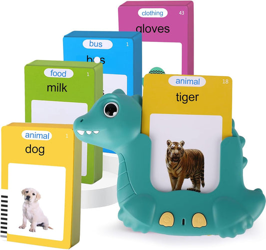 Dinosaur Talking Flash Cards 224 Sight Words for Kids Toddlers 3-8