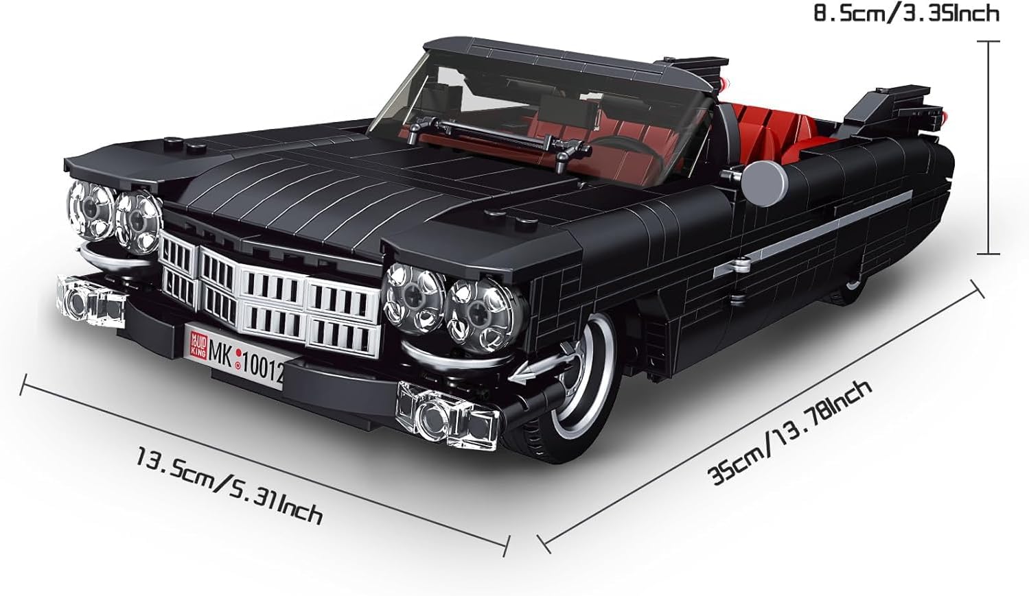 1245 Pieces Sports Car Building Block Kits, MOC Supercar Racing Car Model -  BigGreenBear.com Building Toys 69.95