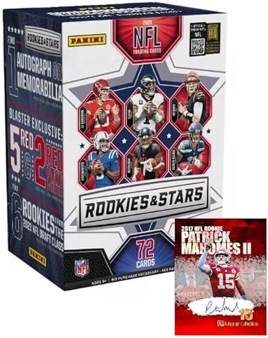 2023 Panini ROOKIES and STARS Football HOBBY Blaster Box w/ 72 Cards