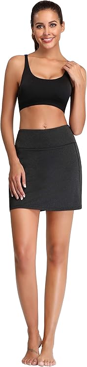Women's Active Athletic Skirt Sports Golf Tennis Running Pockets Skort -  BigGreenBear.com clothing 16.99 USD Big Green Bear