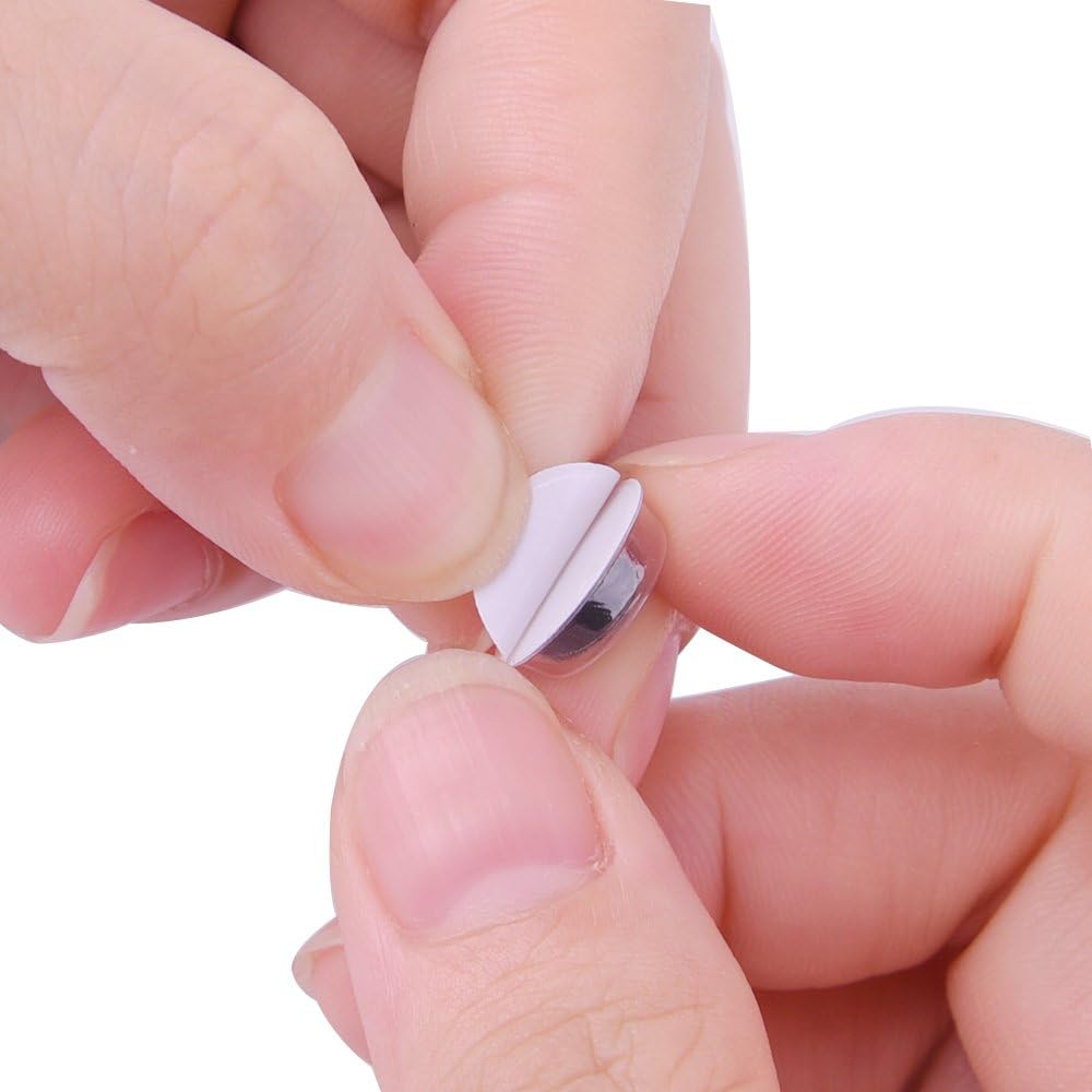 1220 Pieces Self Adhesive Wiggle Googly Eyes (Assorted Sizes)