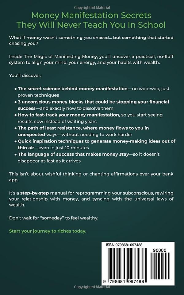 The Magic of Manifesting Money: by Ryuu Shinohara