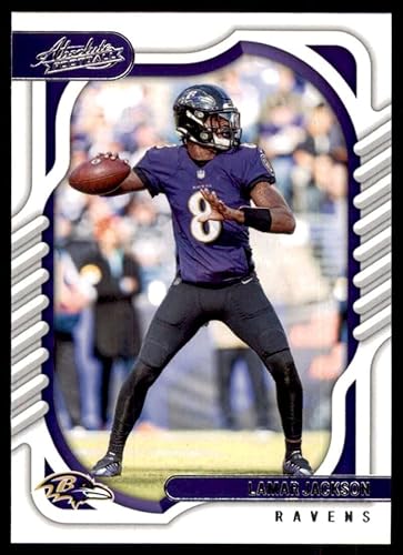 2022 Panini Absolute #18 Lamar Jackson Baltimore Ravens NFL