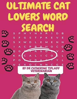 ULTIMATE CAT LOVERS WORD SEARCH: LARGE PRINT