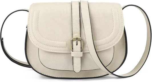 Crossbody Bags for Women, Small Saddle Purse -  BigGreenBear.com HANDBAGS 29.99 USD Big Green Bear