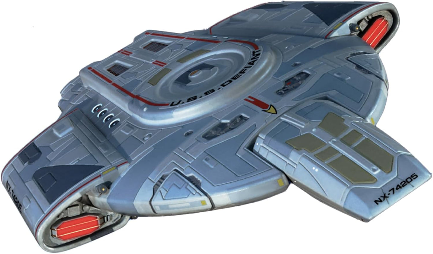 Polar Lights Star Trek USS Defiant 1:1000 Scale Snap Model Kit, Multicolor (POL952)