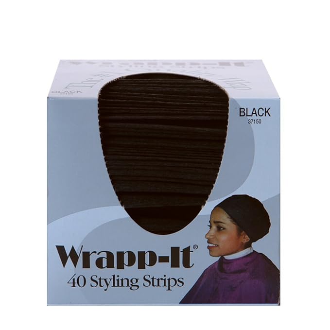 Wrapp-it Styling Strips for Natural Hair Wrap and Molded Styles (40 Strips) -  BigGreenBear.com Beauty Products 7.99 USD Big Green Bear