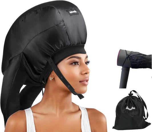 Large Bonnet Hooded Dryer Diffuser Attachment, Ideal Hair Diffuser for Curly Hair -  BigGreenBear.com Beauty Products 9.99 USD Big Green Bear