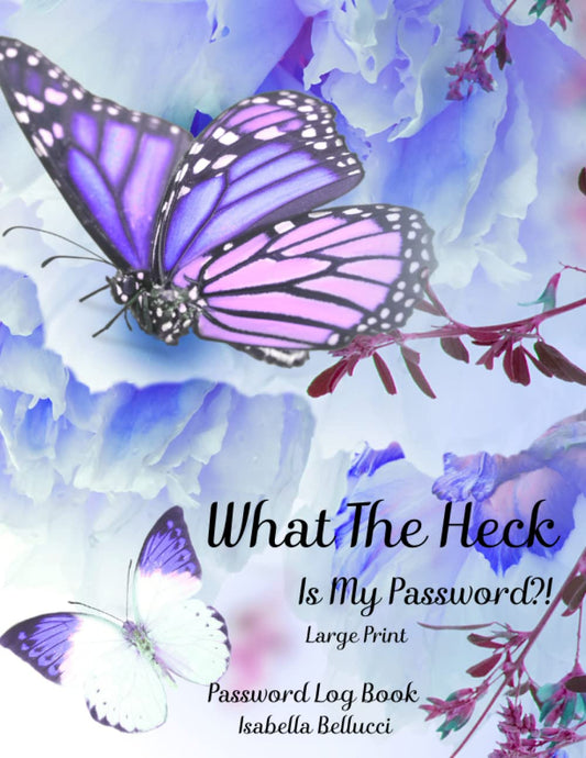What The Heck Is My Password ?! Large Print Password Log Book Buy New(Paperback)