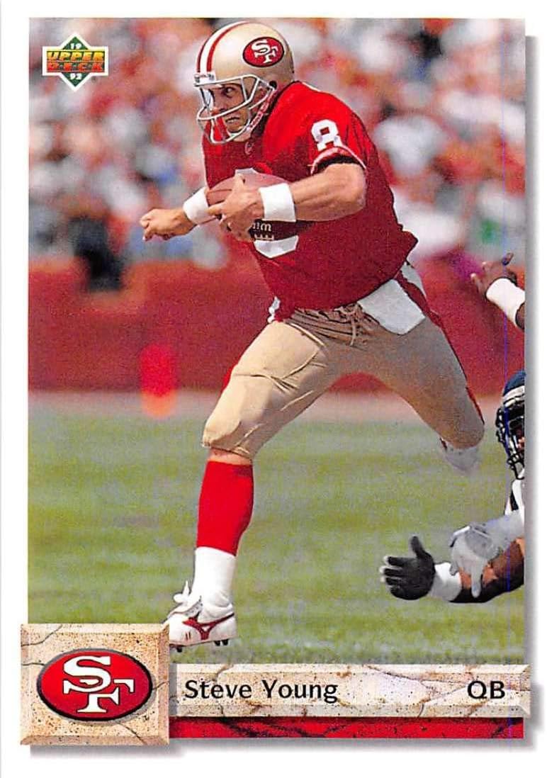 1992 Upper Deck #299 Steve Young San Francisco 49ers NFL Football Card -  BigGreenBear.com Football card 2.49 USD Big Green Bear