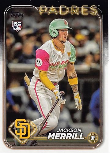 2024 Topps Update #US210 Jackson Merrill Rookie Card