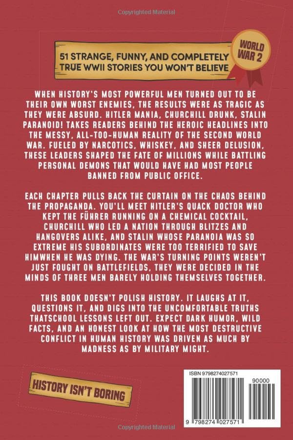 World War 2 (WWii) Stories -51 Strange, Funny and Completely True That You Won't Believe -  BigGreenBear.com Book 13.45 USD Big Green Bear