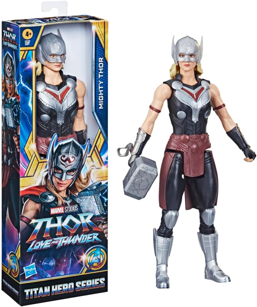 Titan Hero Series Toy, 12-Inch-Scale Thor: Love and Thunder Figure with Accessory -  BigGreenBear.com Action Figure 9.99 USD Big Green Bear
