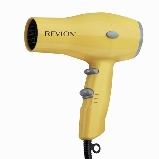REVLON Compact Hair Dryer | 1875W Lightweight Design, Perfect  (Yellow) -  BigGreenBear.com Beauty Products 17.65 USD Big Green Bear