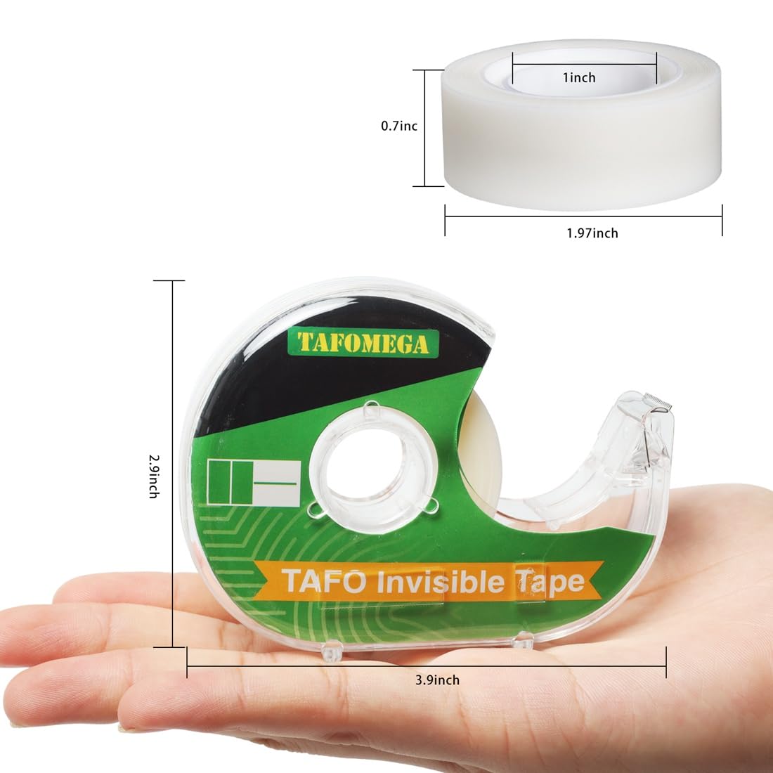 Invisible Clear Tape Bulk Rolls,12 Packs