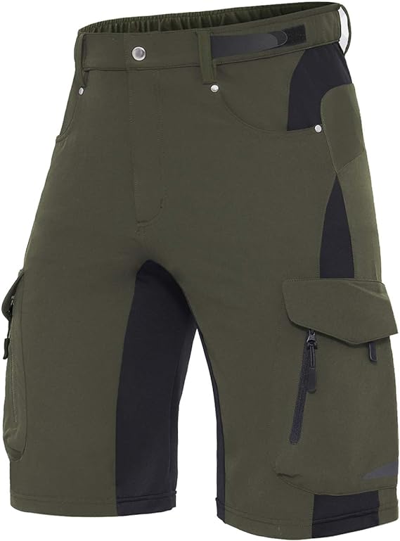 Men's outdoor quick-dry hiking shorts in [Color] with 6 pockets and adjustable waistband.